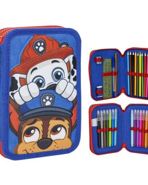 Етуа со училиштен прибор, двојна, Paw Patrol