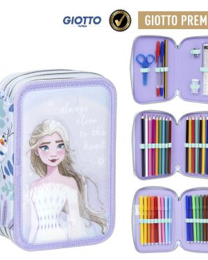 Етуа со училиштен прибор, тројна, Frozen