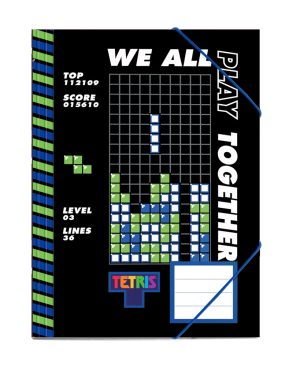 Папка со ластик, Tetris