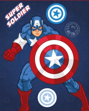 Tетратка A5 квадрати, премиум - Avengers