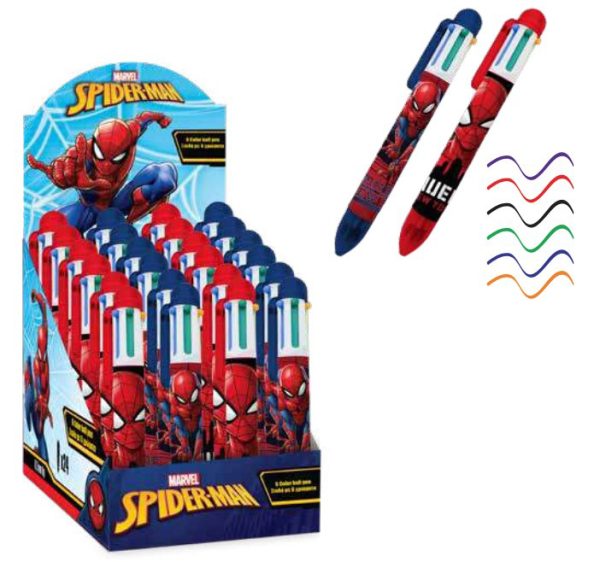 Пенкало 6 бои Spiderman