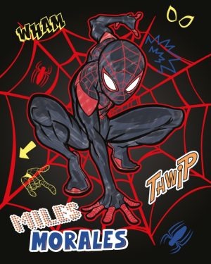 Тетратка A4 без линии, премиум - Spiderman