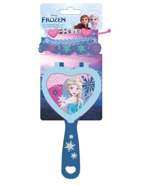 Четка за коса со огледало и додатоци Frozen 2