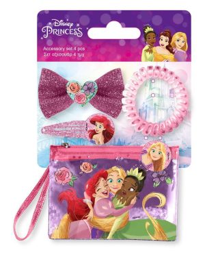 Сет додатоци за коса во торбичка Princess