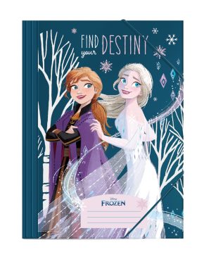 Папка со ластик, Disney Frozen 2