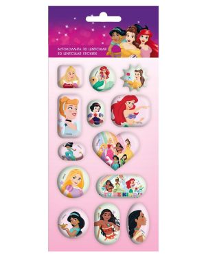 Стикери 3д Princess