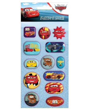Стикери 3д Cars