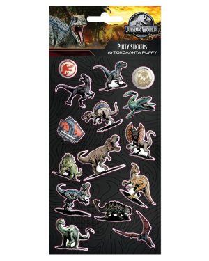 Налепници за книги, Jurassic World