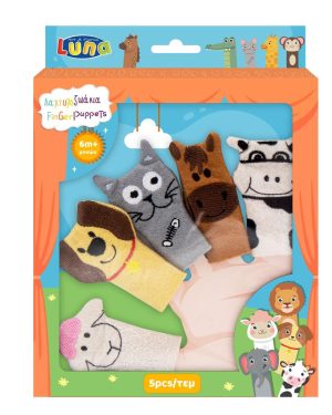 Играчка - куклен театар за прсти Luna Toys