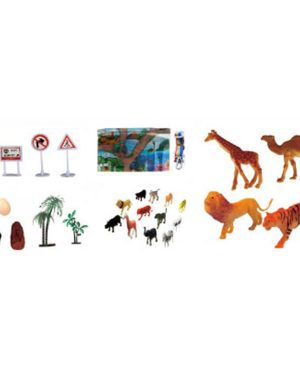 Играчка чанта јајце со животни од џунглата Luna Toys