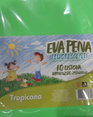 ХАРТИЈА МЕКА А4, НЕОН ЗЕЛЕНА БОЈА (ЦЕНА ОД ЛИСТ)