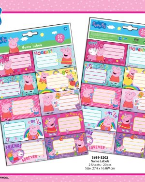 Налепници за име, Peppa pig