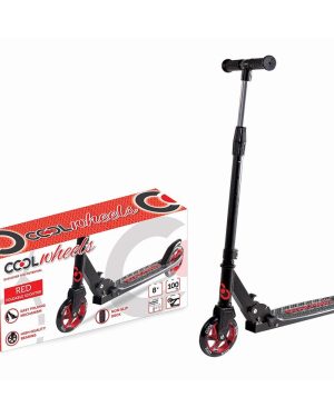 Тротинет Cool Wheels црвен (8+)