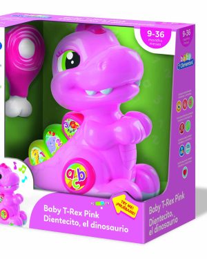 ИГРАЧКА ДИНОСАУРУС, Т-REX, РОЗОВ