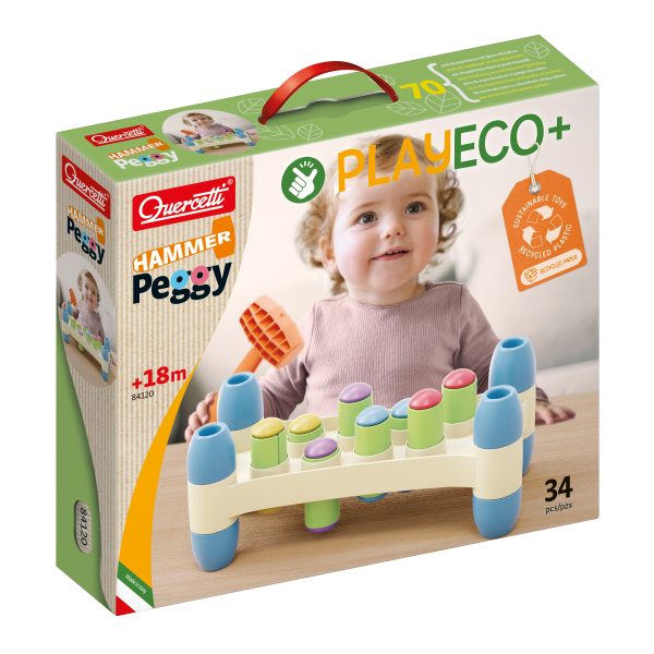 Играчка дрвена со чекан