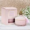 Свеќа мирисна во стаклен сад, Peony & Blush