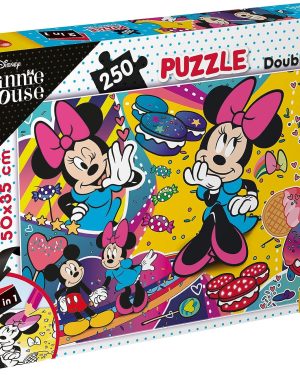 Сложувалка-боенка Minnie, 250 парчиња, 50x35см.