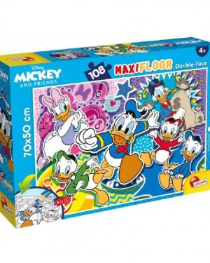 Сложувалка Mickey, 108 парчиња, 70x50см.