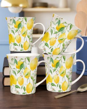 Сет од 4 шолји, Lemon grove