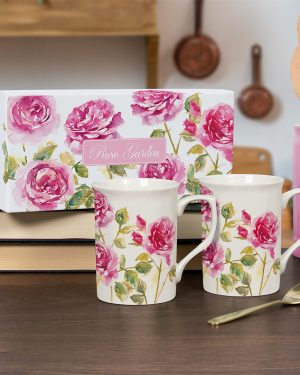 Сет од 2 шолји, Rose garden
