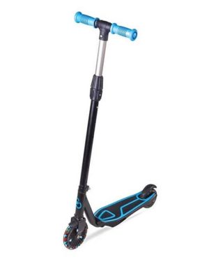 Тротинет со светлечки тркала Cool Wheels син (5+)