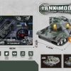 Играчка тенк R / C, со звук и светло