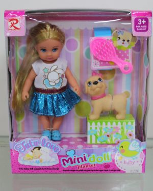 КУКЛА СО КУЧЕНЦЕ