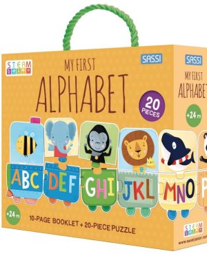 Мојата прва азбука, сложувалка + книга.