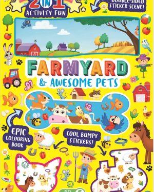 Книга со активности Farmyard & Awesome Pets