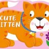 Сликовница Cute Kitten - книга во форма на маче
