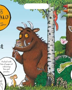 Боенка со загатки и налепници The Gruffalo