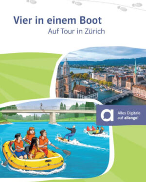 Vier in einem Boot - Lektüre mit digitalen Extras/Четворица во еден брод