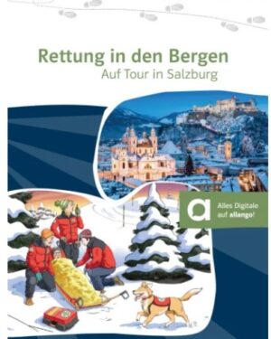 Rettung in den Bergen - Lektüre mit digitalen Extras/Спасување во планините