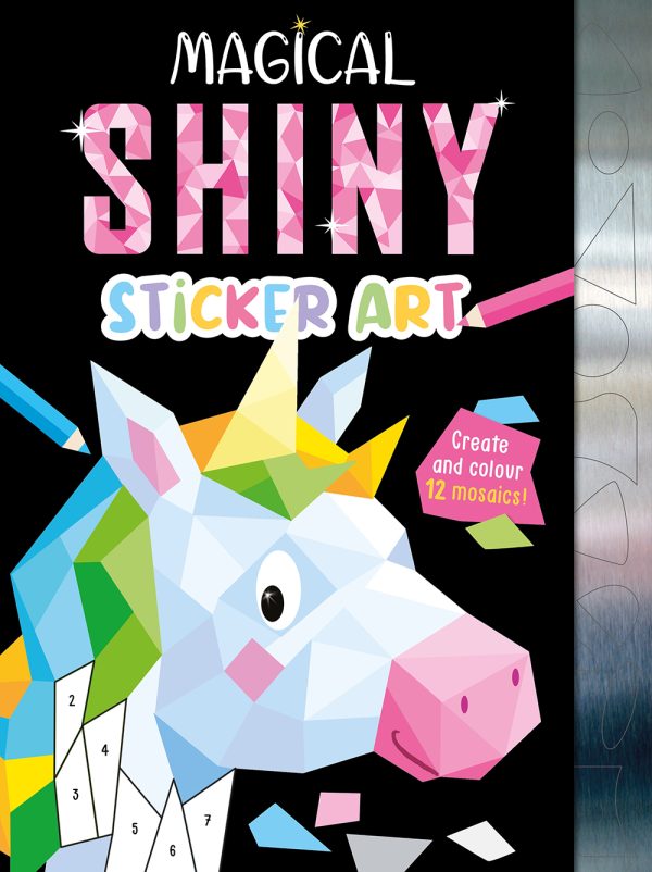 Сликовница со стикери - Magical Shiny Sticker Art