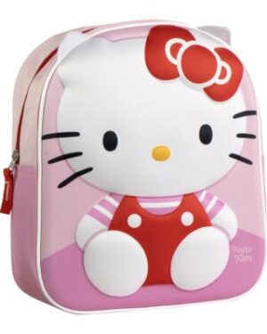 Ранец детски со 3д апликација Hello kitty