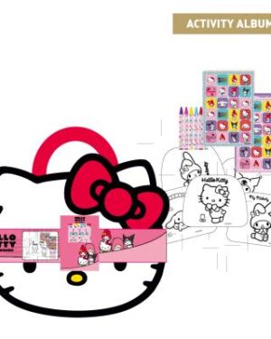 Сет за боење со стикери, Hello kitty