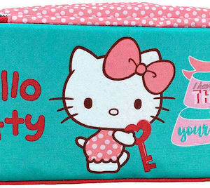 Футрола за училиштен прибор Hello Kitty