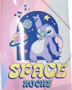 Папка А4 со ластик  Stitch