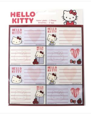 Налепници за име  HELLO KITTY