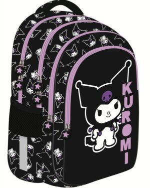 Ранец училиштен со четири  прегради  Kuromi