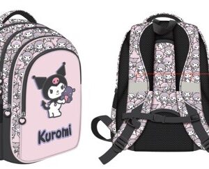 Ранец  училиштен со три прегради, kuromi