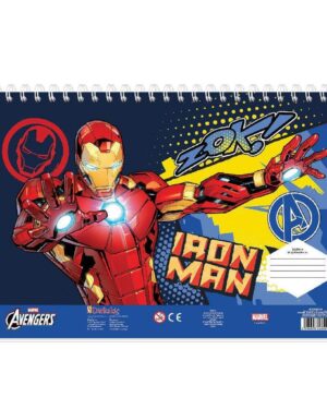 Блок за цртање Iron man
