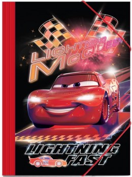 Папка со ластик Cars