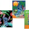 Тетратка А5  премиум квадратчиња ,Stitch