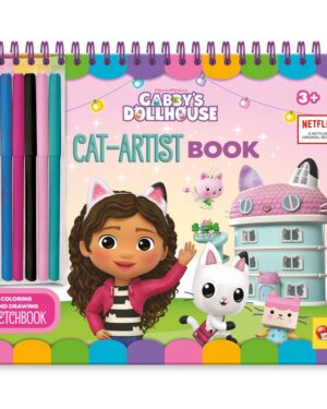 Сет за боење и цртање  Gabby's dollhousse