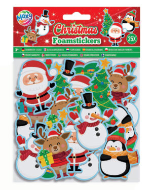 Божиќни налепници од ева  пена