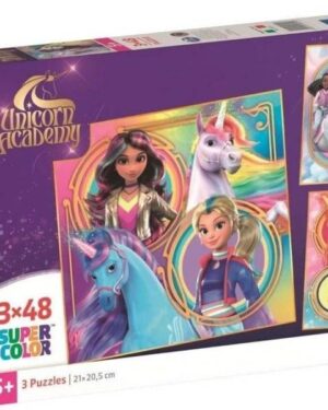 Сложувалка 3*48 парчиња Unicorn
