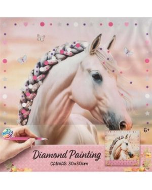 Креативен сет ДИЈАМАНТСКА СЛИКА - КОЊ