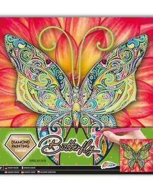 Платно за сликање со циркони ПЕПЕРУТКА